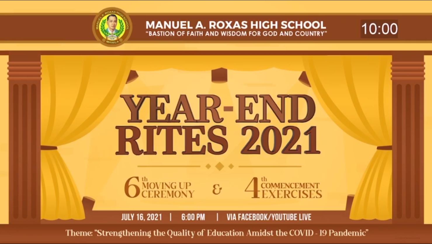 MARHS Year End Rites 2021